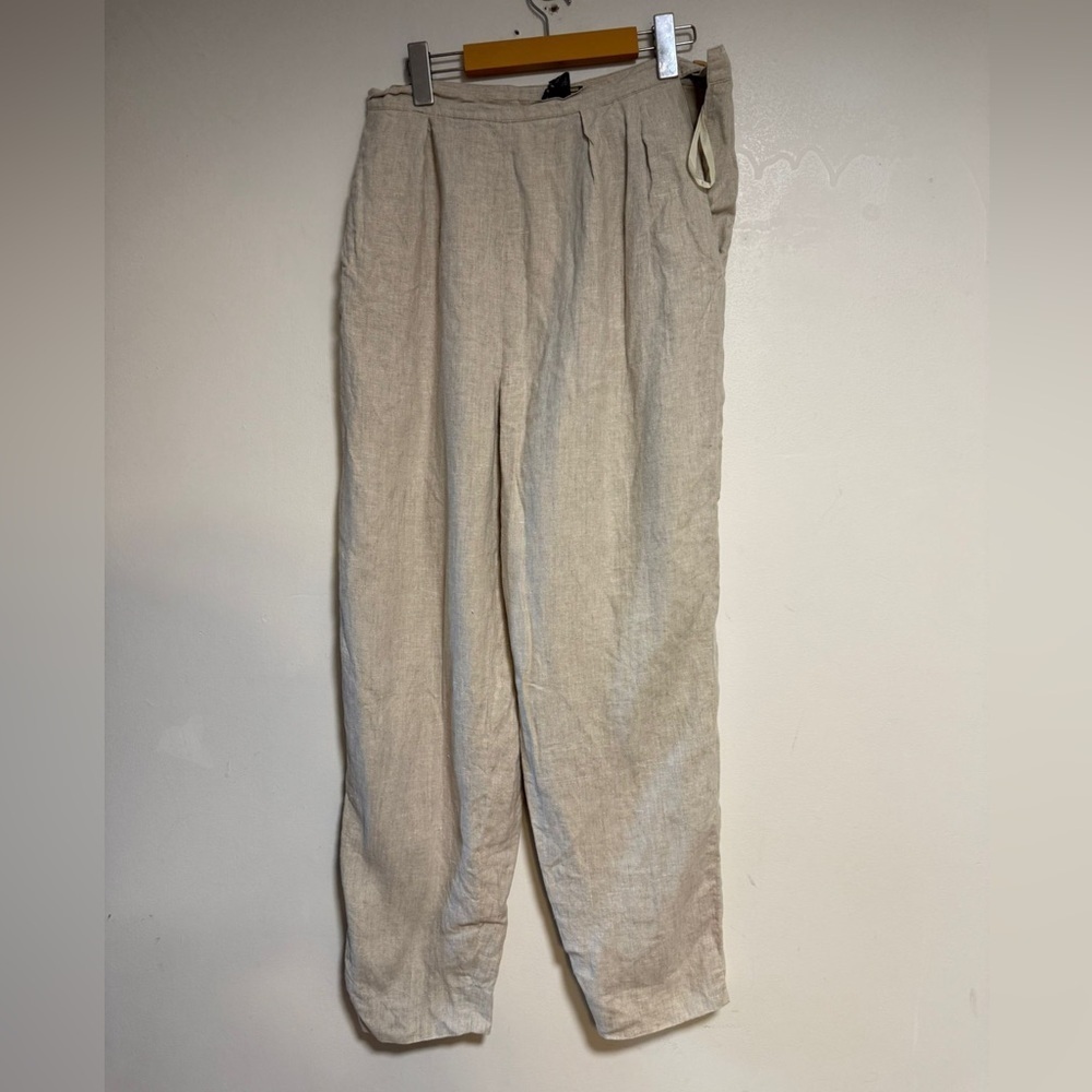 J.McLaughlin for Sanyo 100% Linen Pants – Size 10 - Picture 2 of 6